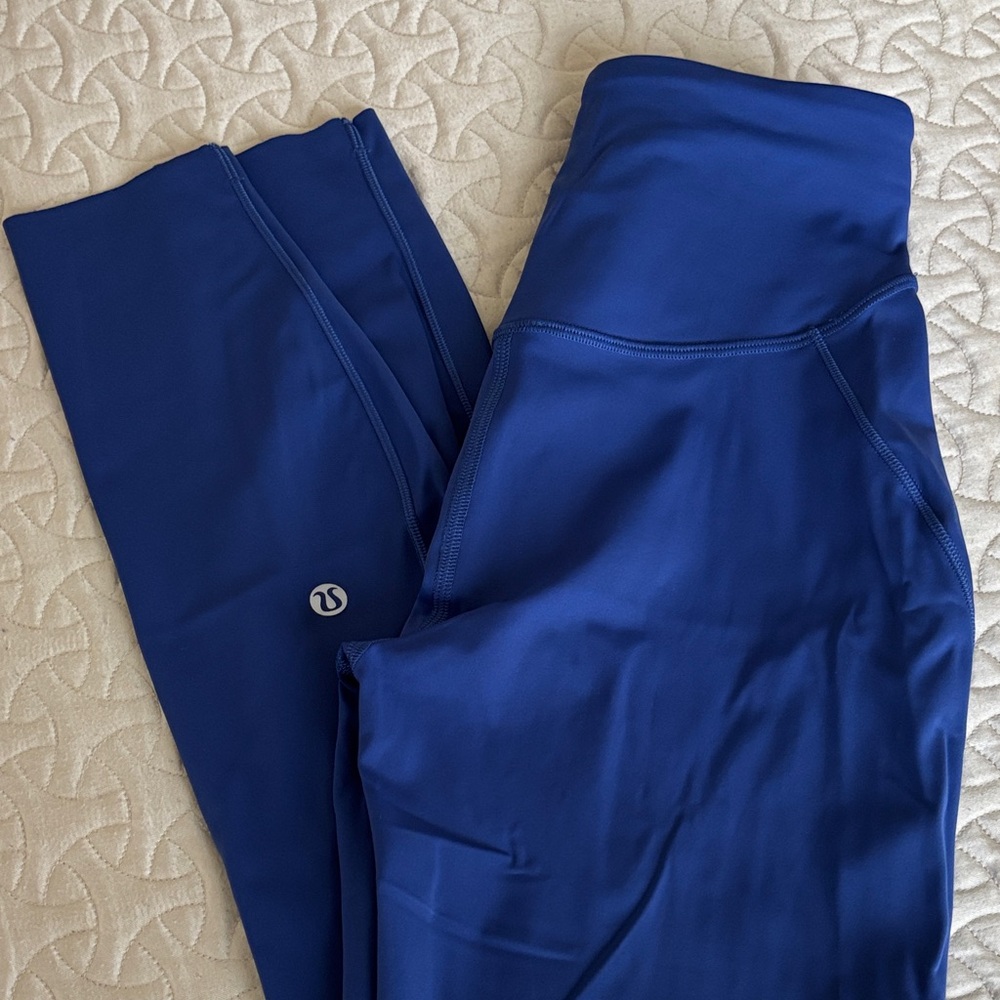 lululemon athletica Royal Blue High-Rise Leggings